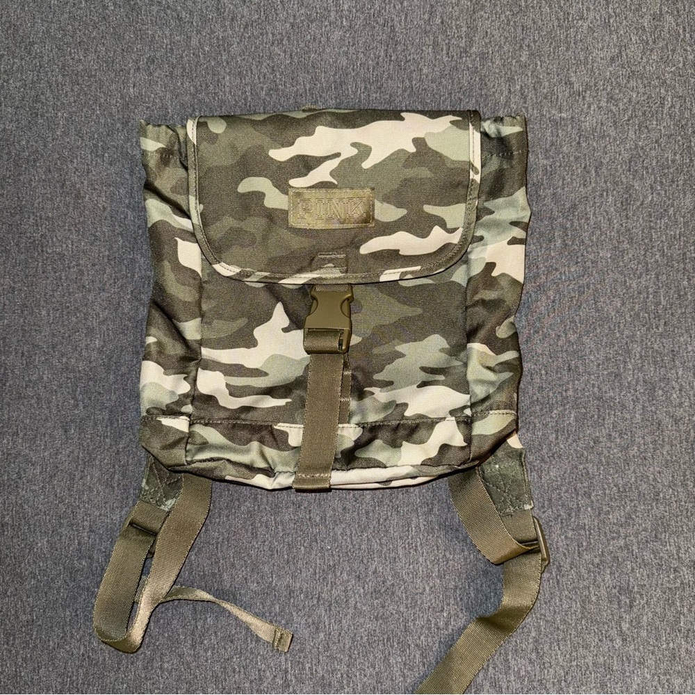 PINK Camo Backpack